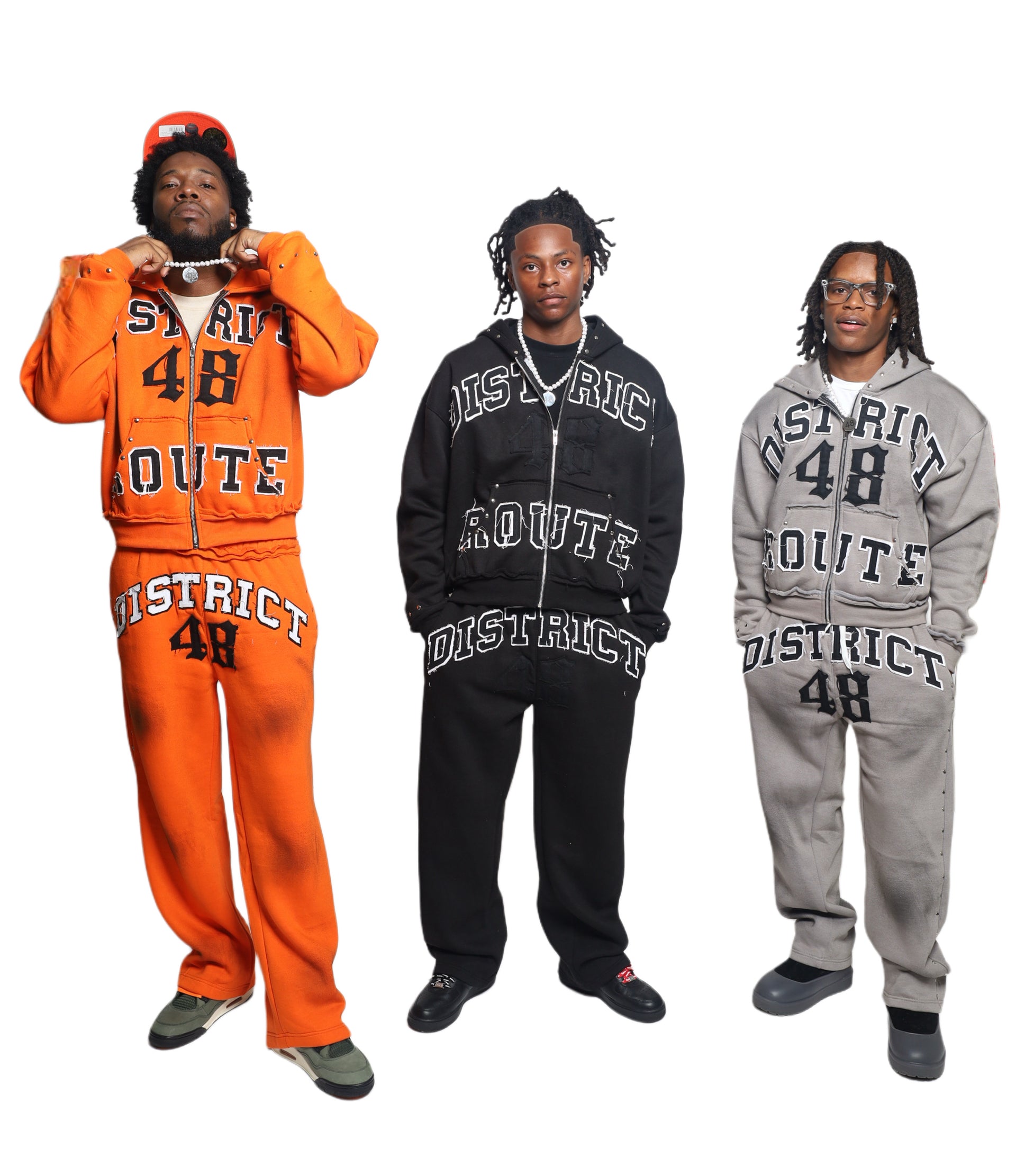 DISTRICT 48 DISTRESSED WORK SETS